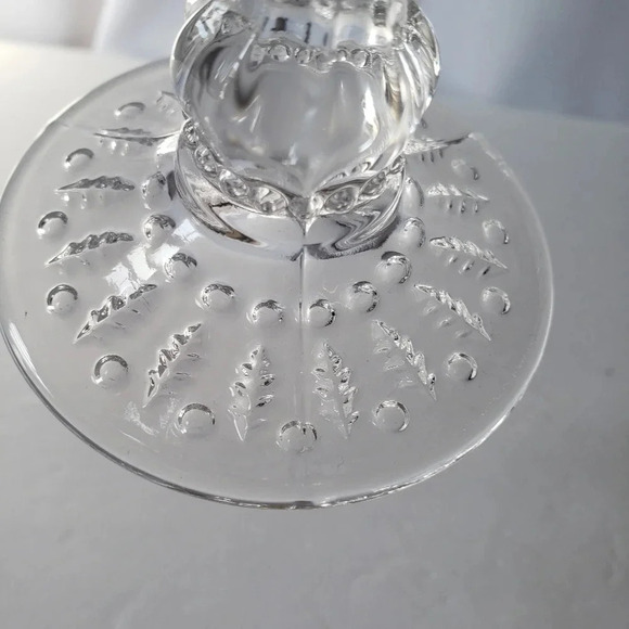 Kirkland Clear Glass Sunflower Wine/water Goblets Set Of 4 6.5inc 10oz - Picture 7 of 10